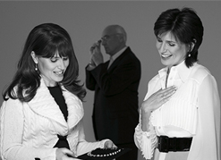 Judy and Aliza Schachter of Leeza Braun